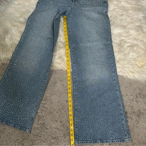 Nwt good‎ American Good ease relaxed fully rhinestones crystals